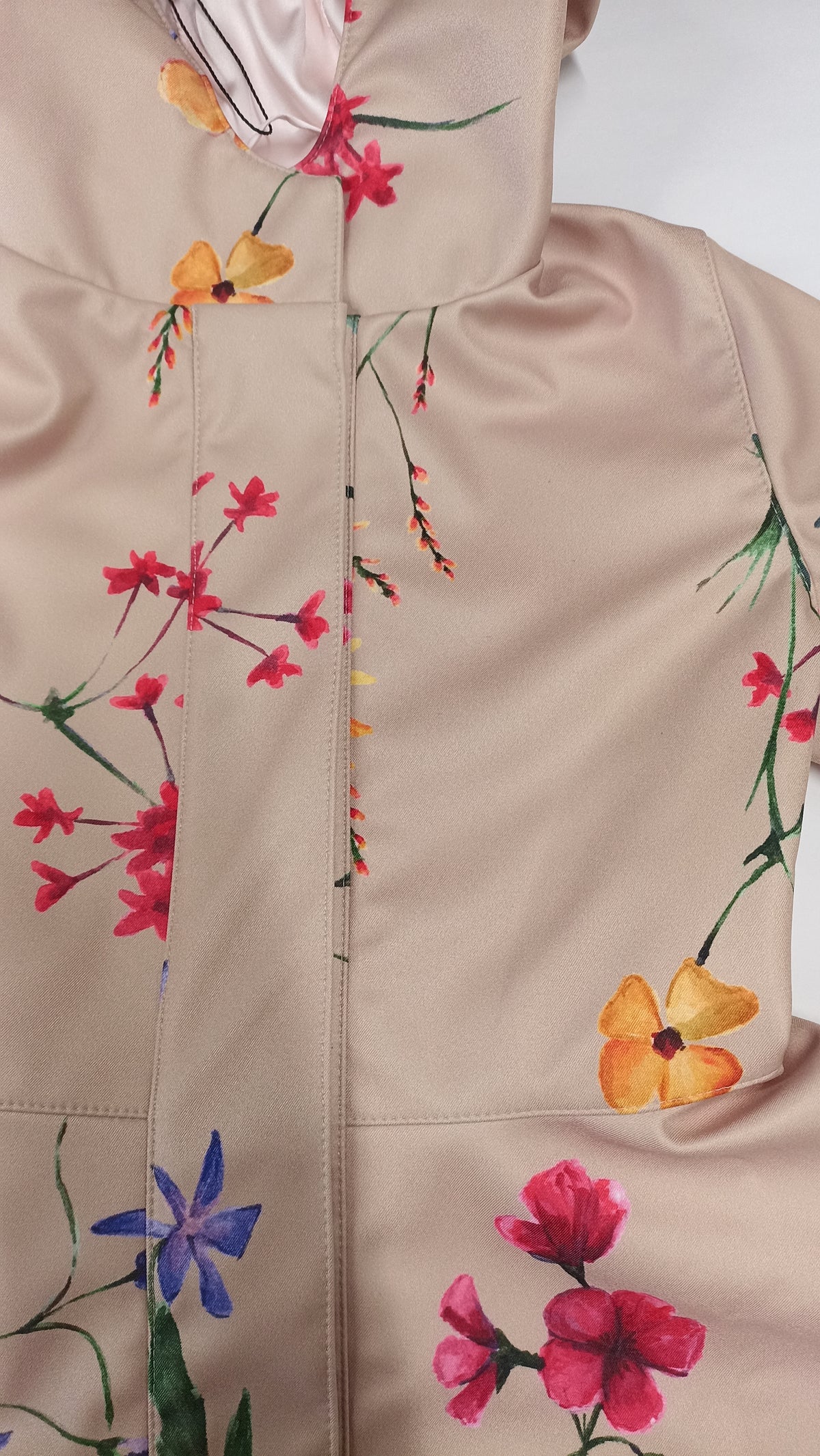 'Spring Bloom' girls coat in size 134/140 (with imperfection)