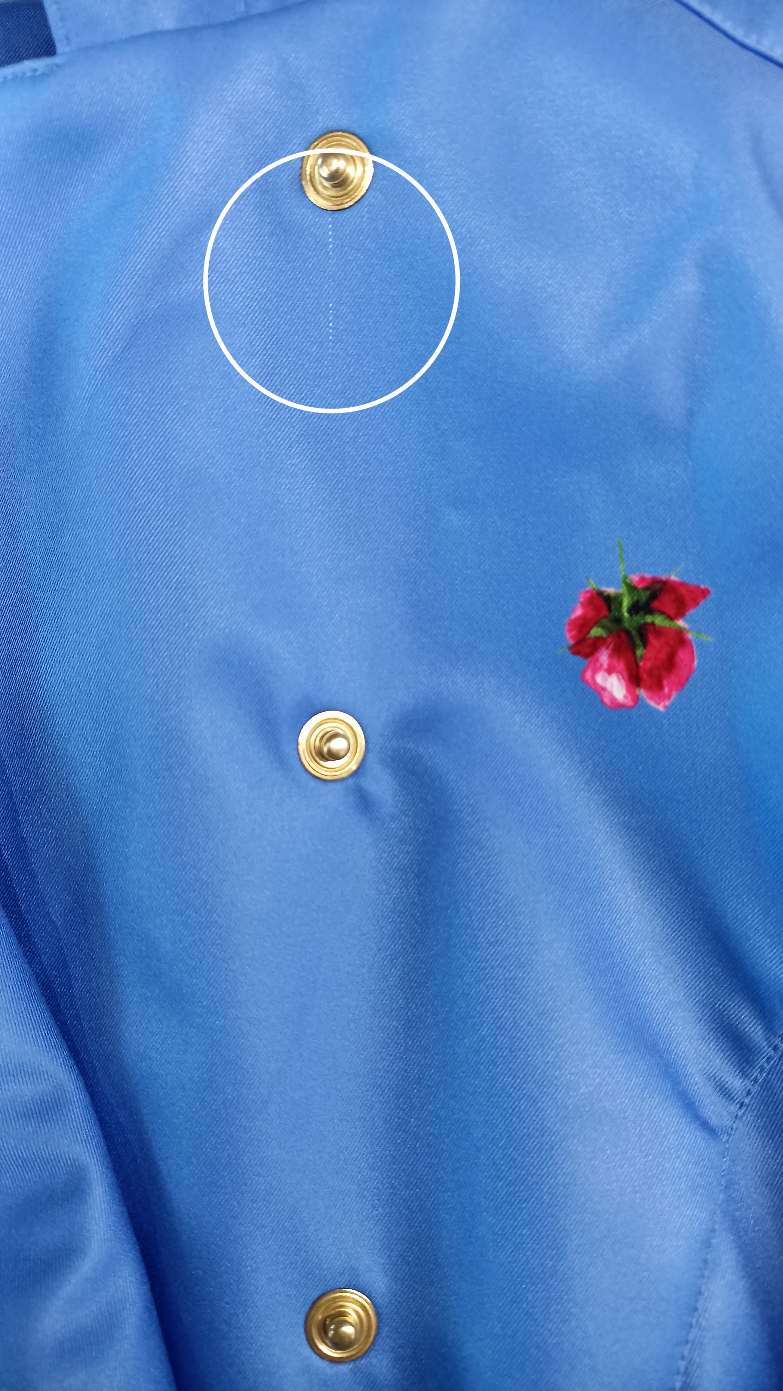 'Forget-Me-Not' coat in size S tall (with imperfection)