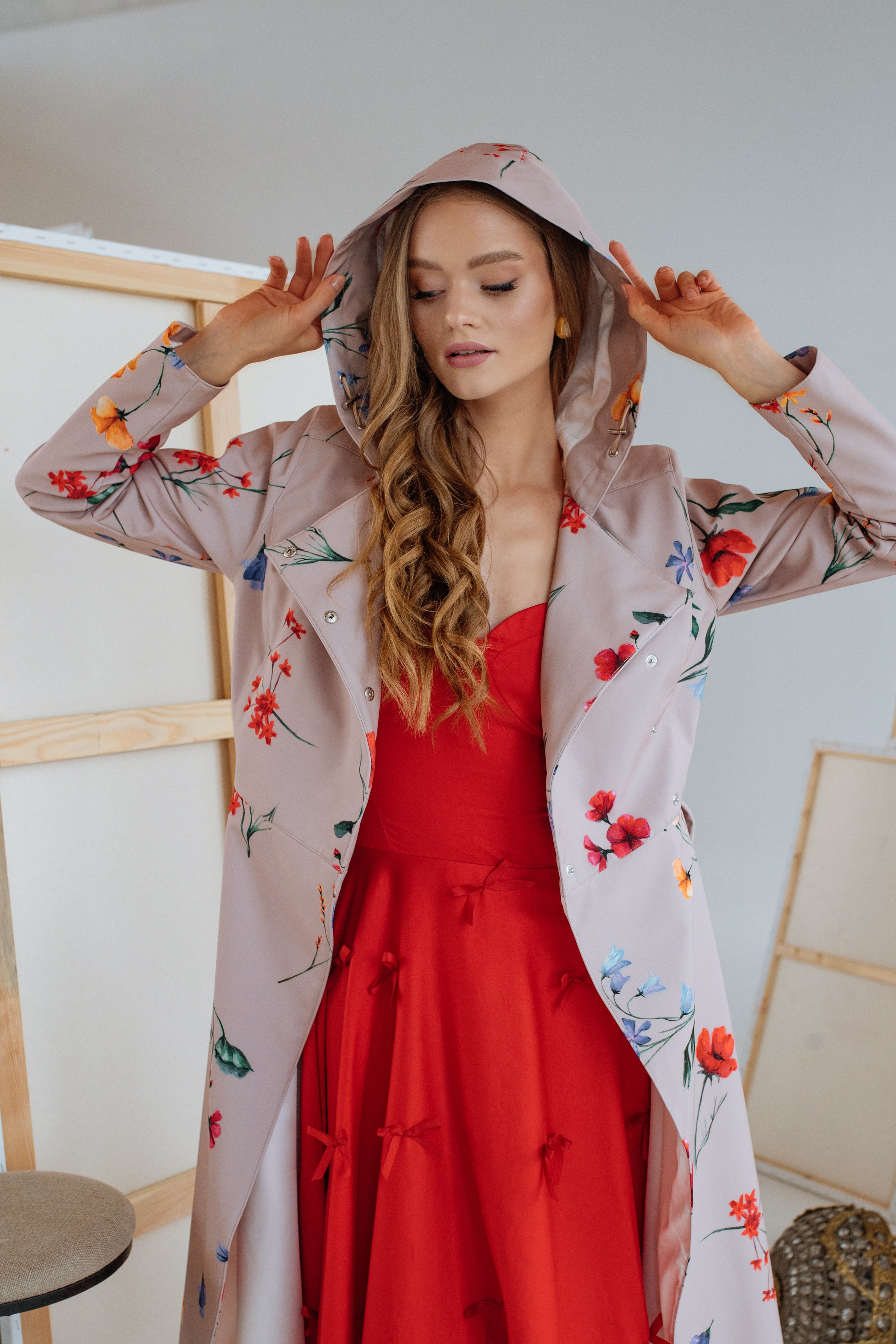 Fit and Flare Dress in Red | Little Red Bows