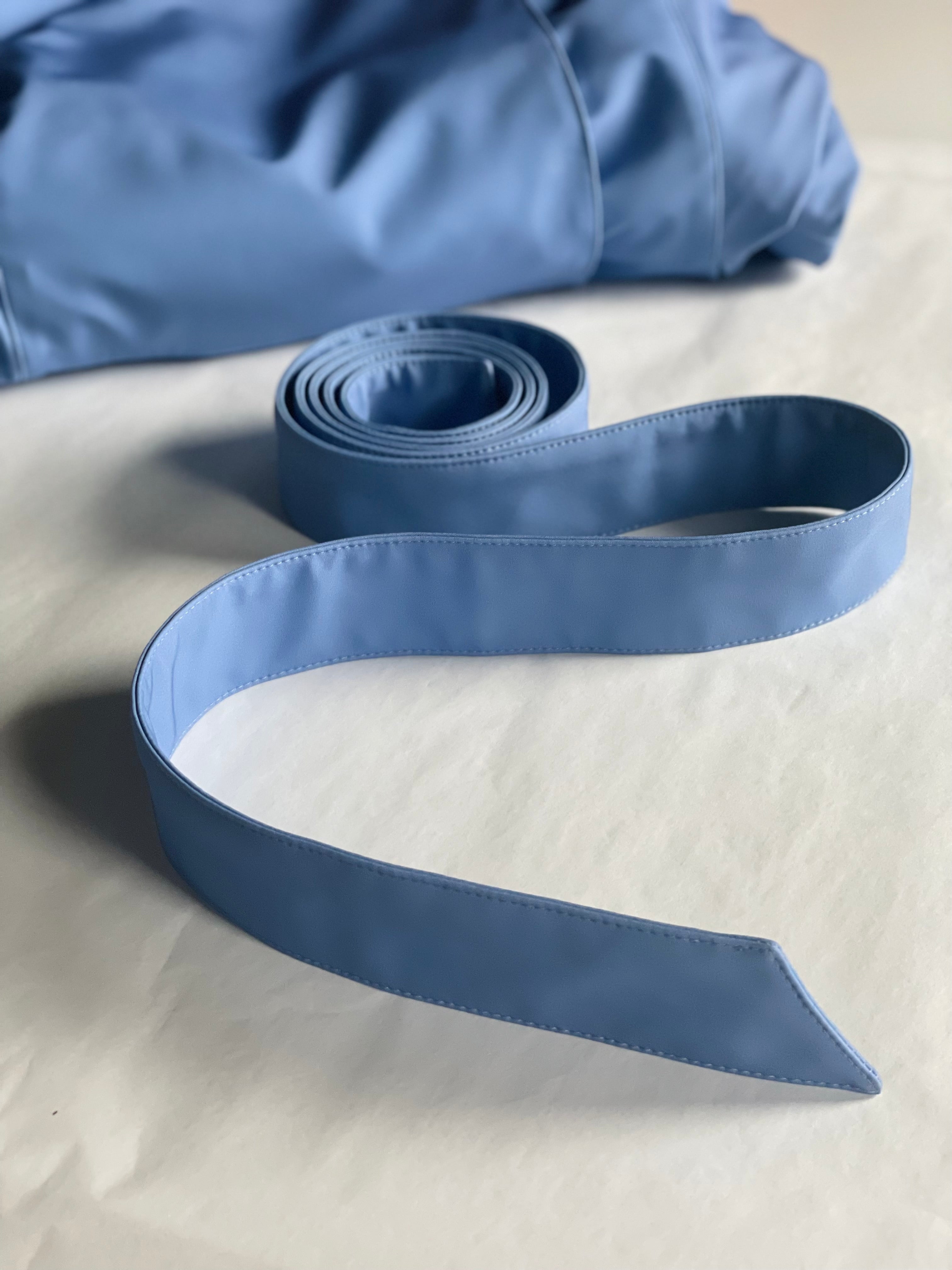 Dusty Blue Double Faced Satin Ribbon