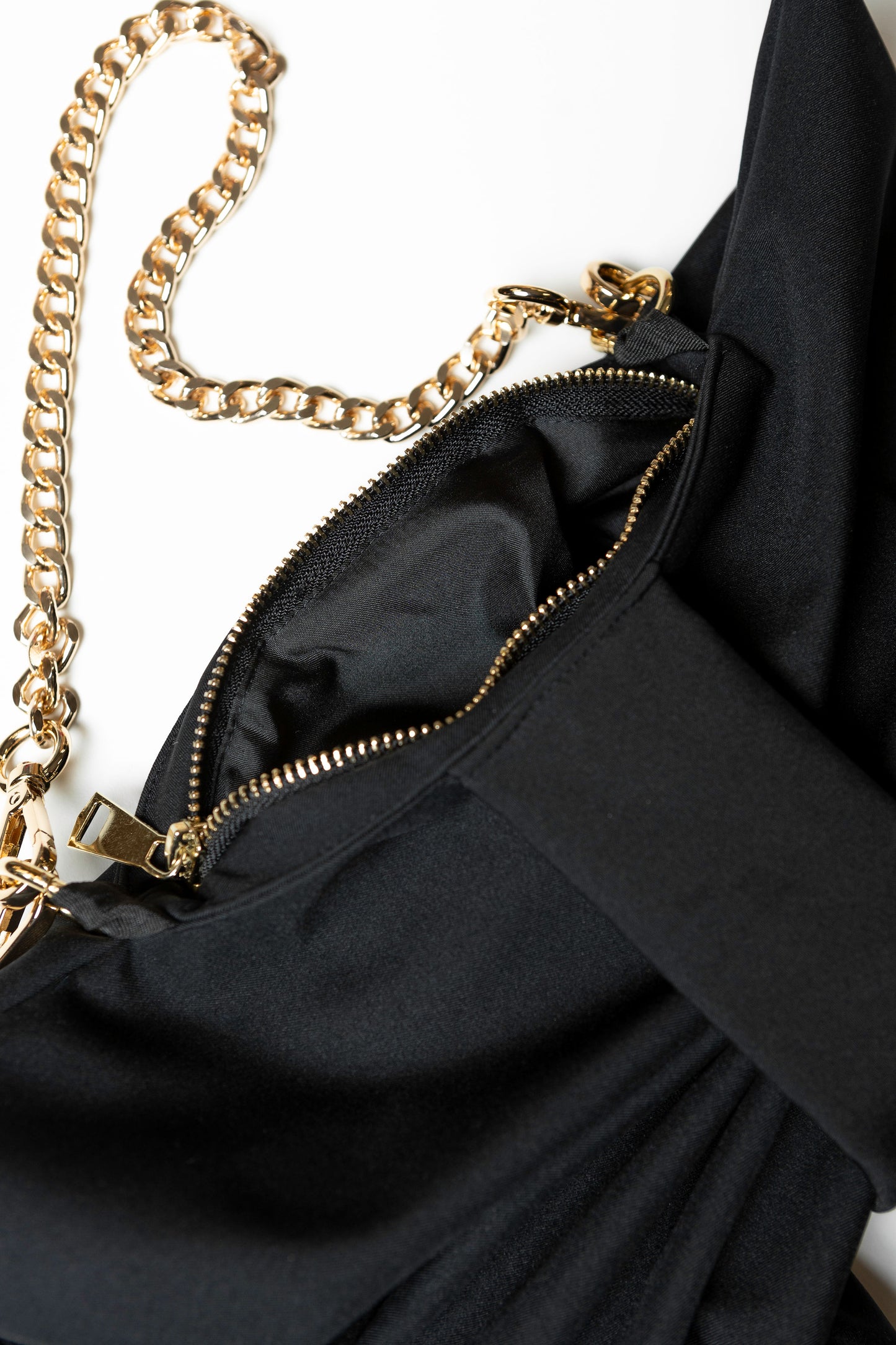 Bow Clutch Purse in Black