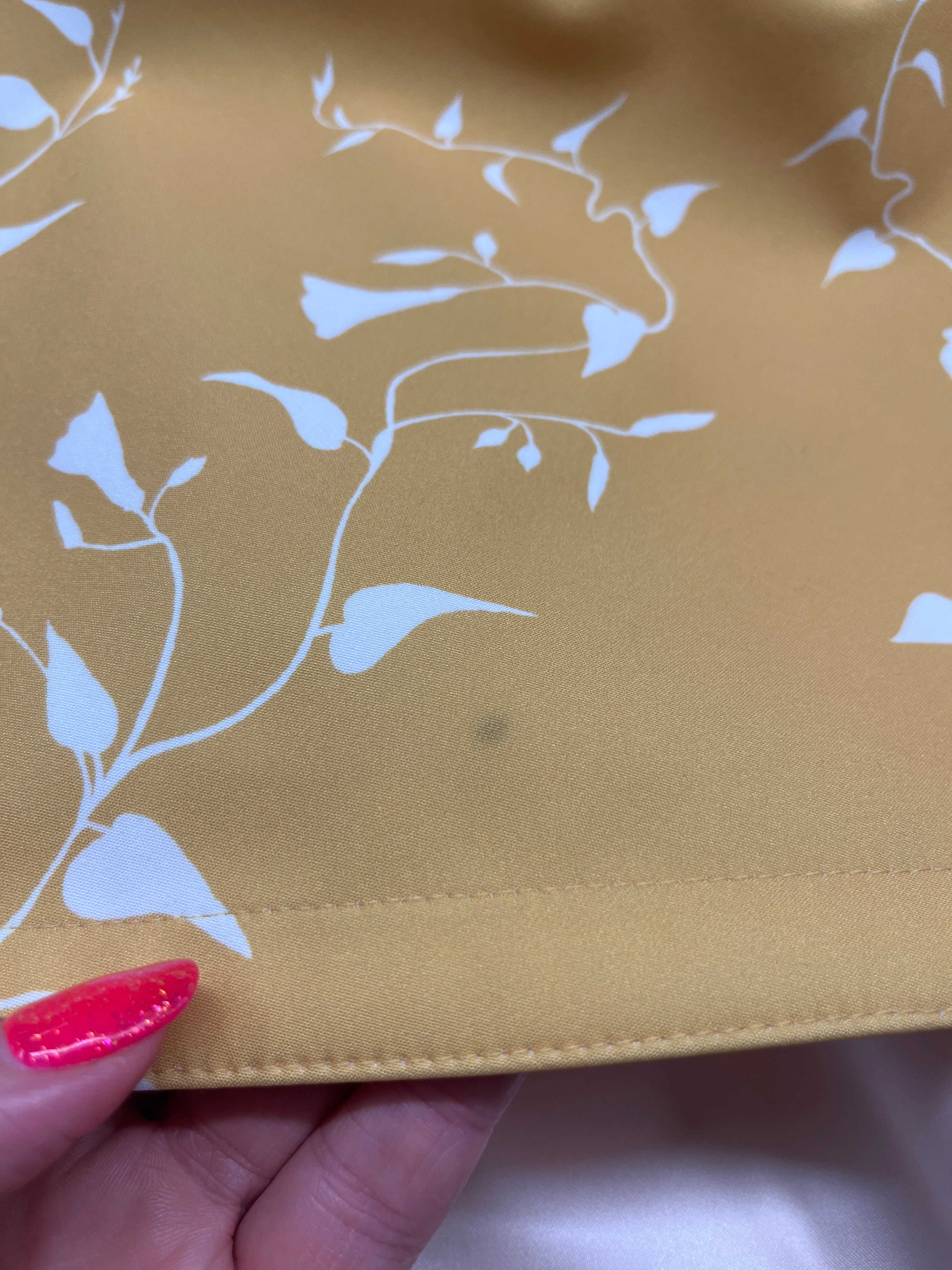 'Majestic Yellow' in size XS (with imperfection)