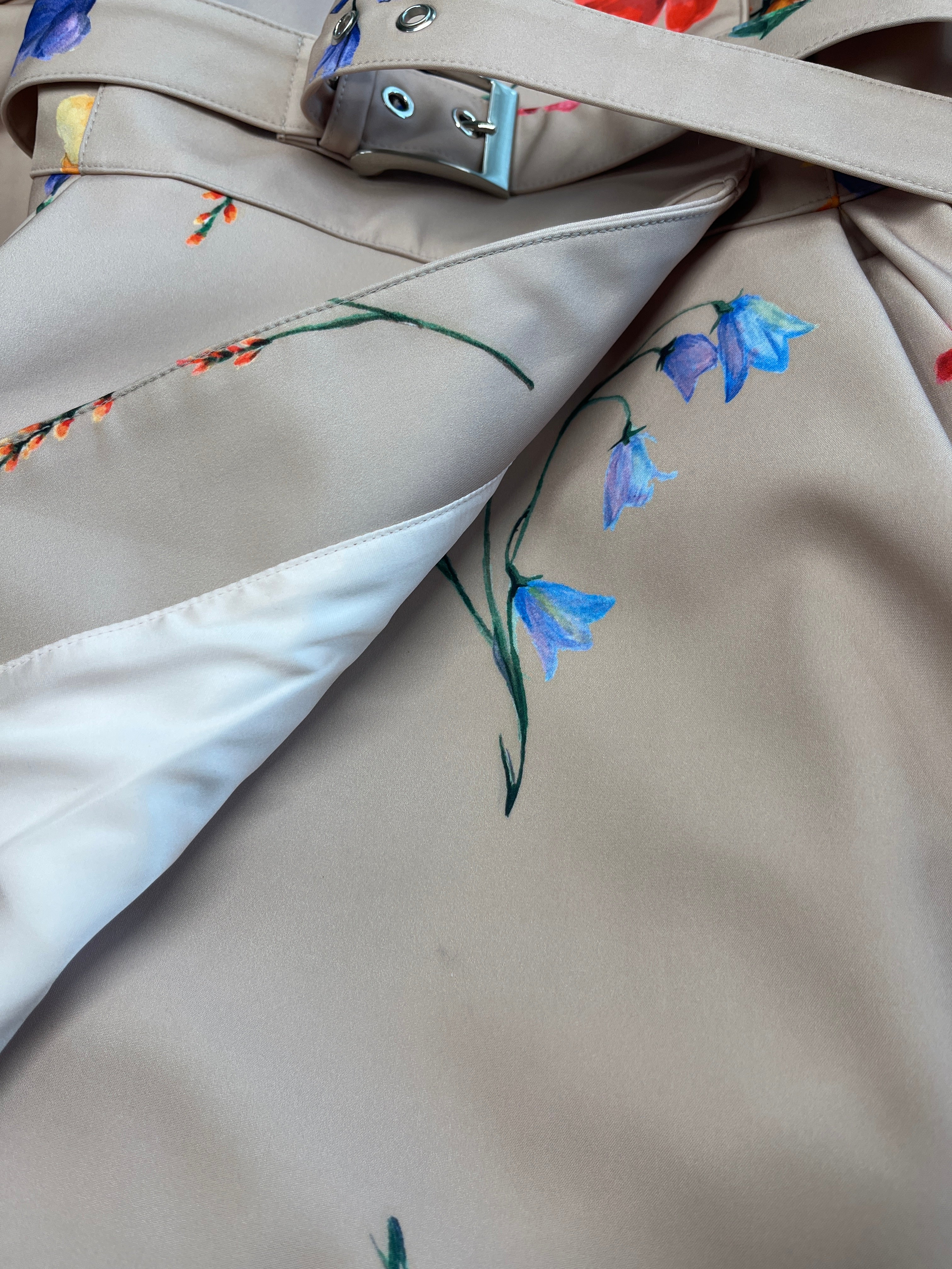 'Spring Bloom' coat in size S tall (with imperfection)