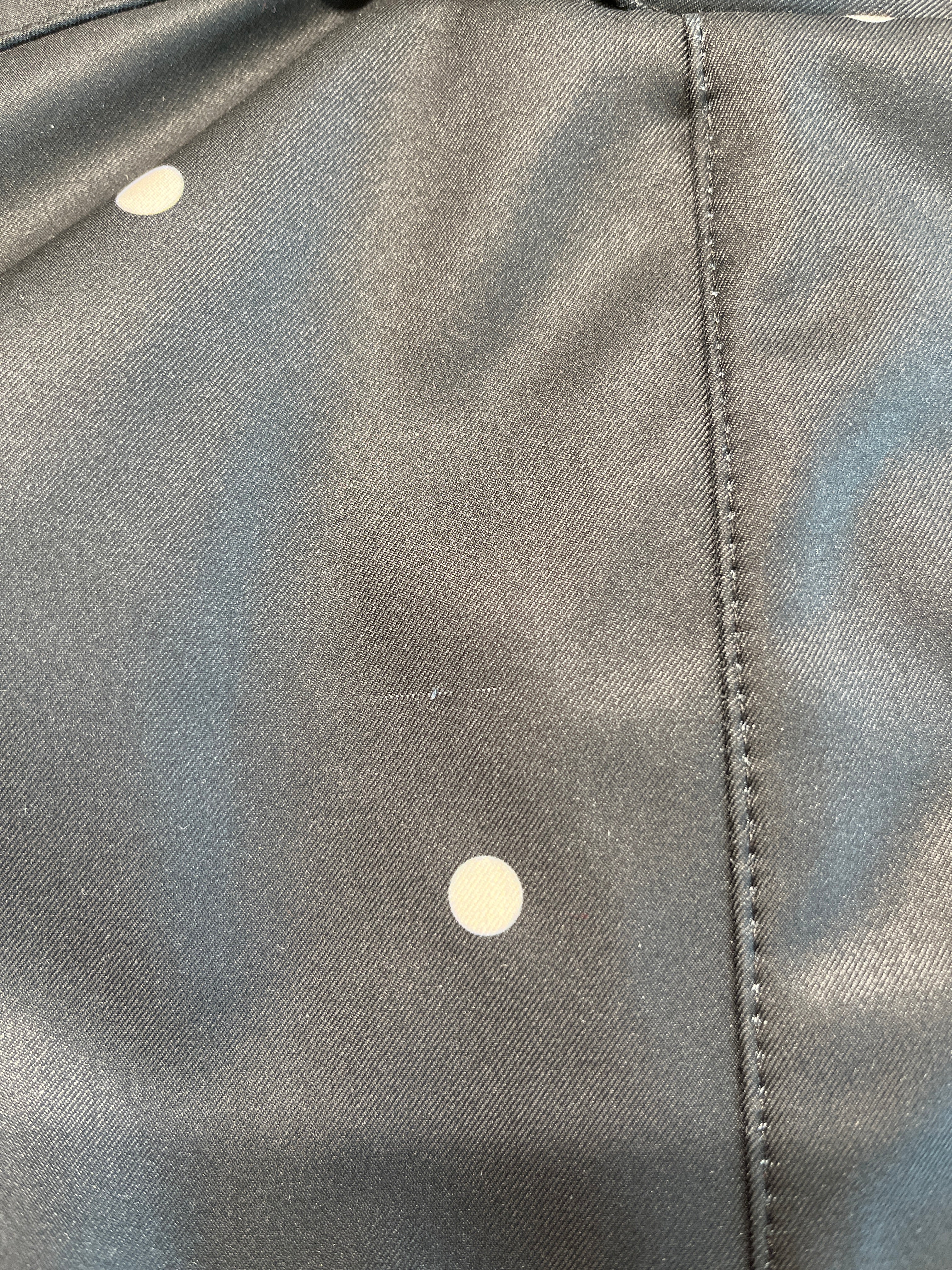 'Timeless Polka Dots' coat in size S (with imperfection)