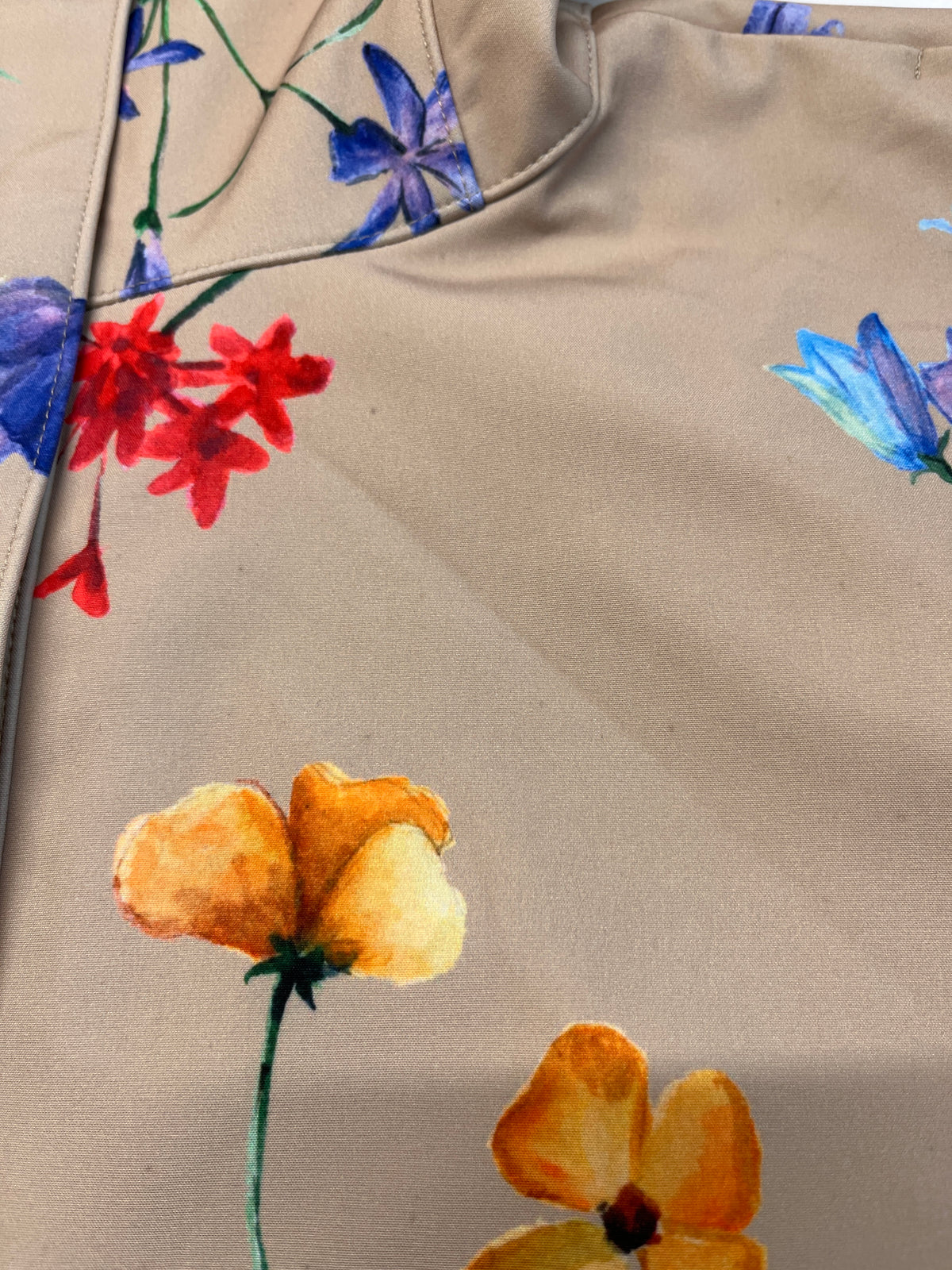 'Spring Bloom' girls coat in size 122/128 (with imperfection)