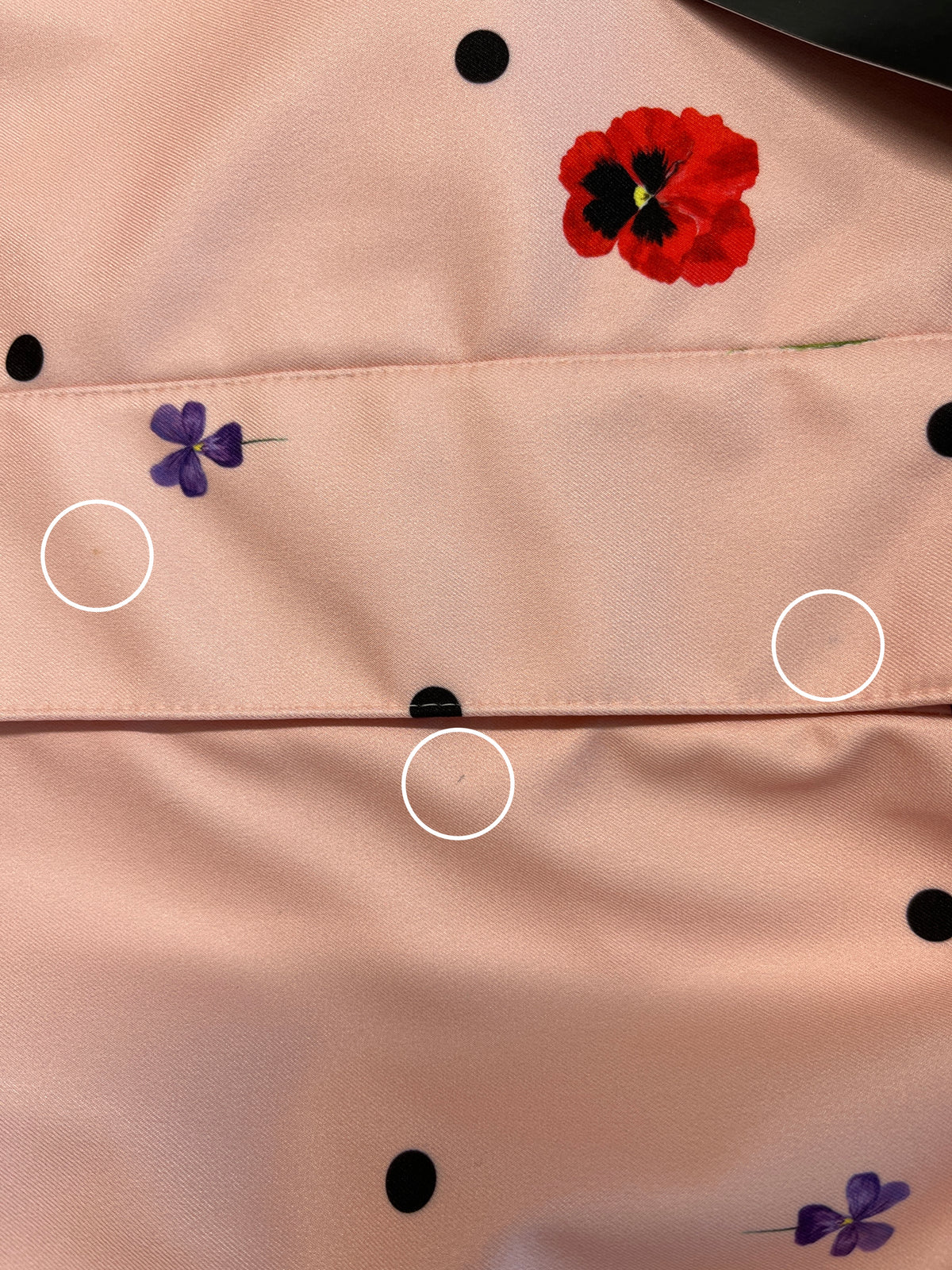 'Cotton Candy' coat in size L (with imperfection)
