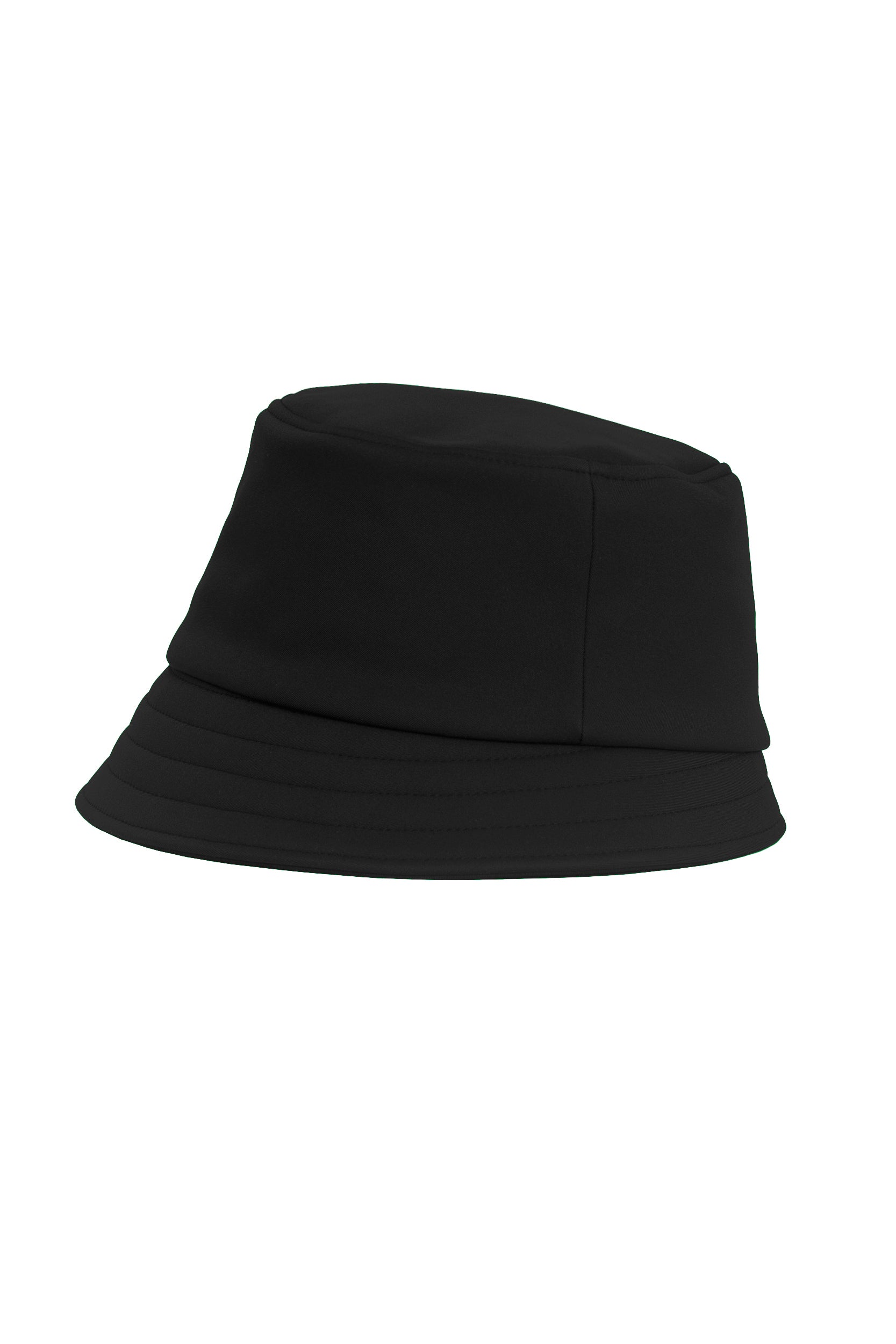 Elegant Black Bucket Hat