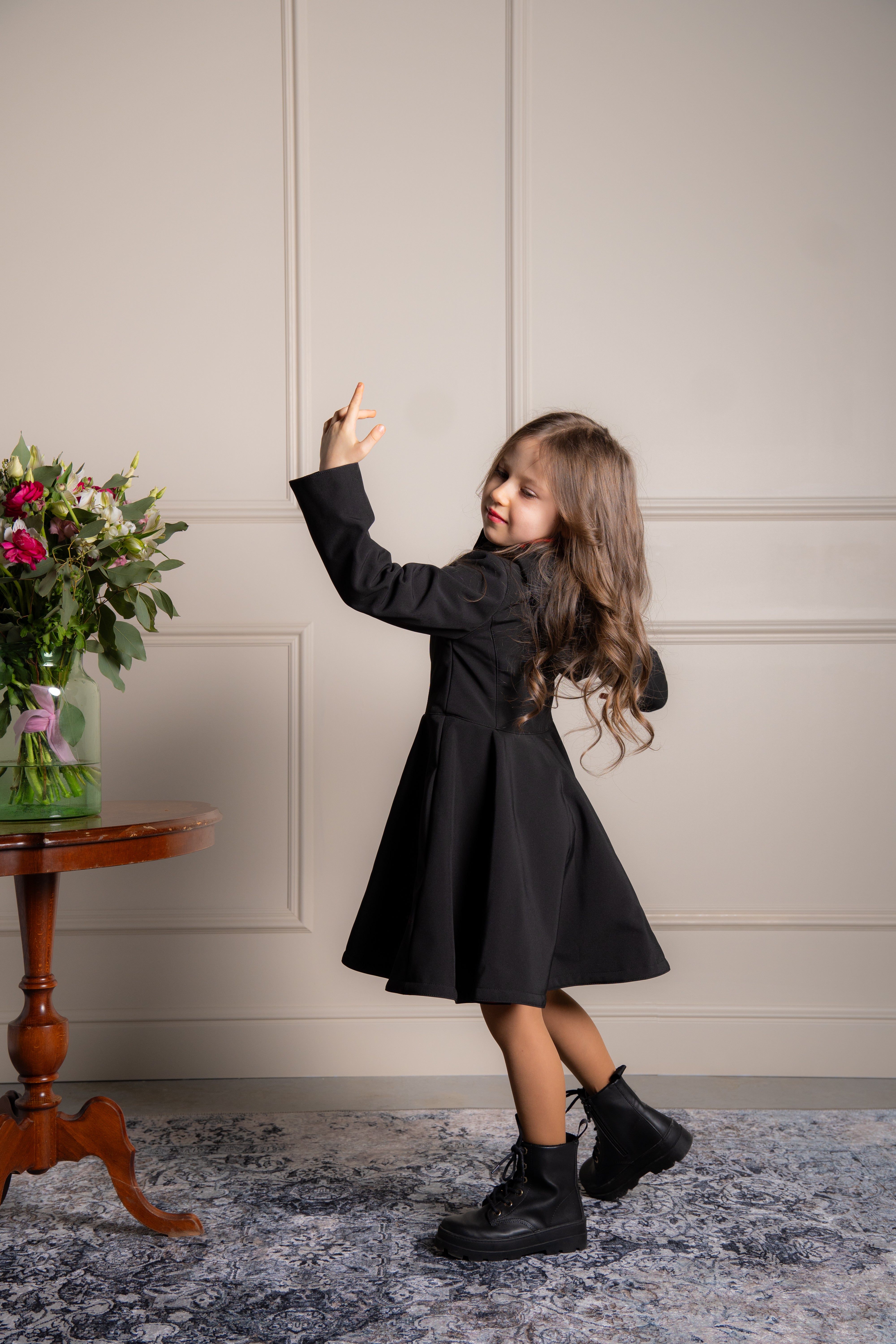 waterproof girl coat with hood