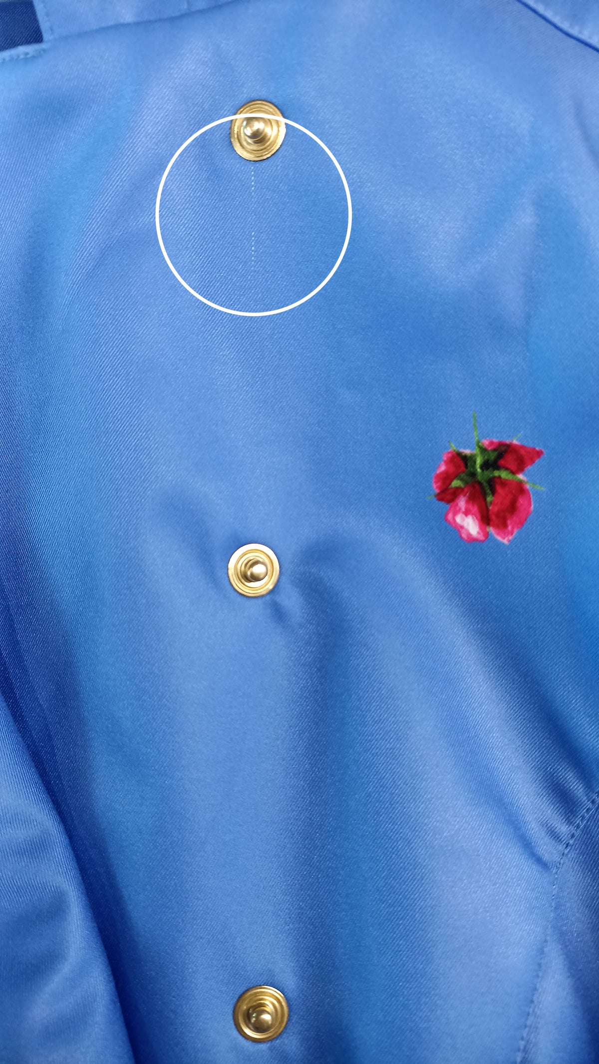 'Forget-Me-Not' coat in size S tall (with imperfection)