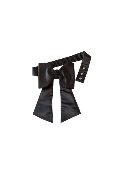 Cute oversized bow belt designed for girls’ coats