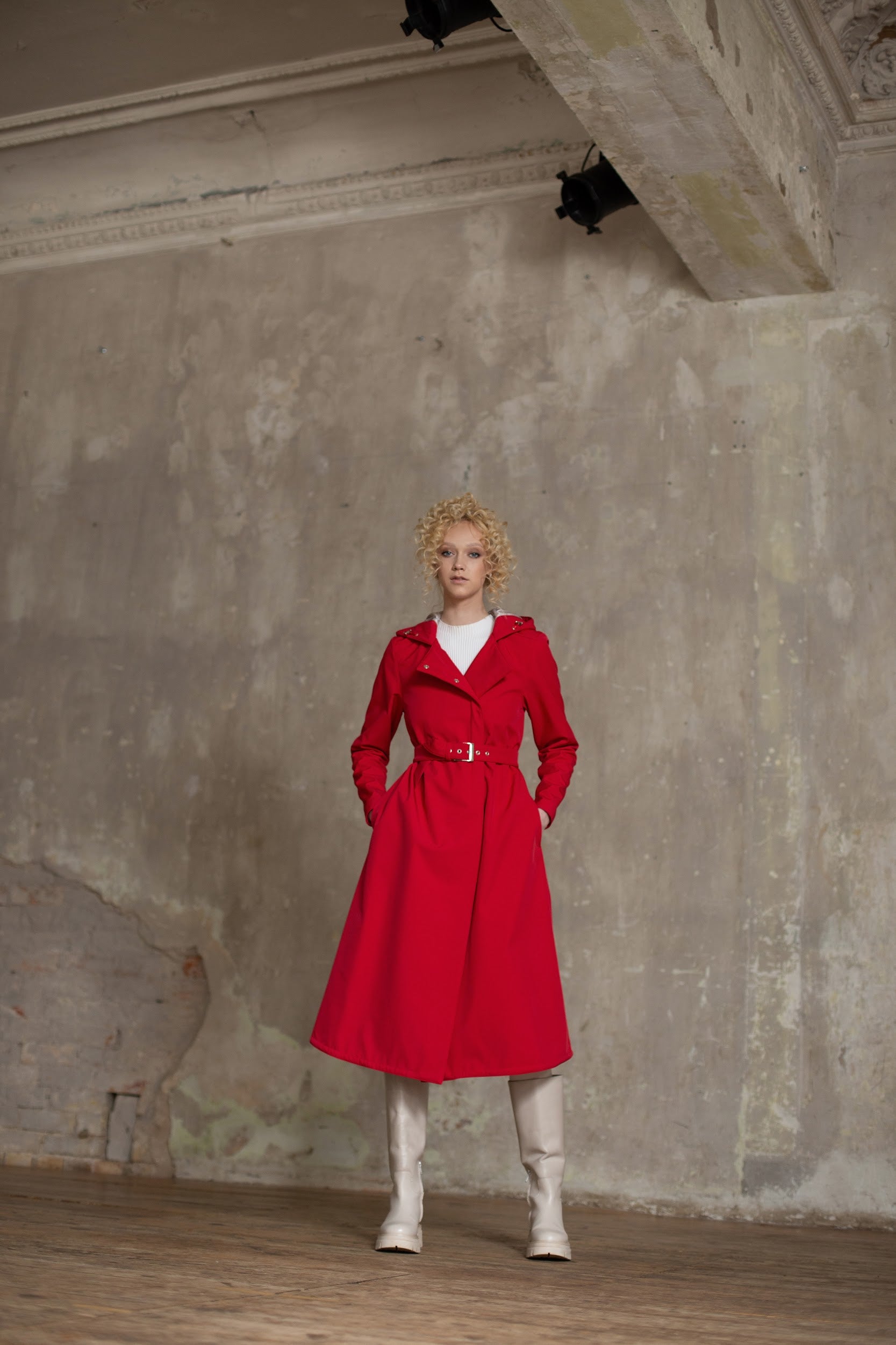 Bright sale red coats