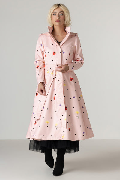 'Cotton Candy' coat in size L (with imperfection)