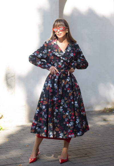'Rose Garden' coat in size XS (with imperfection)