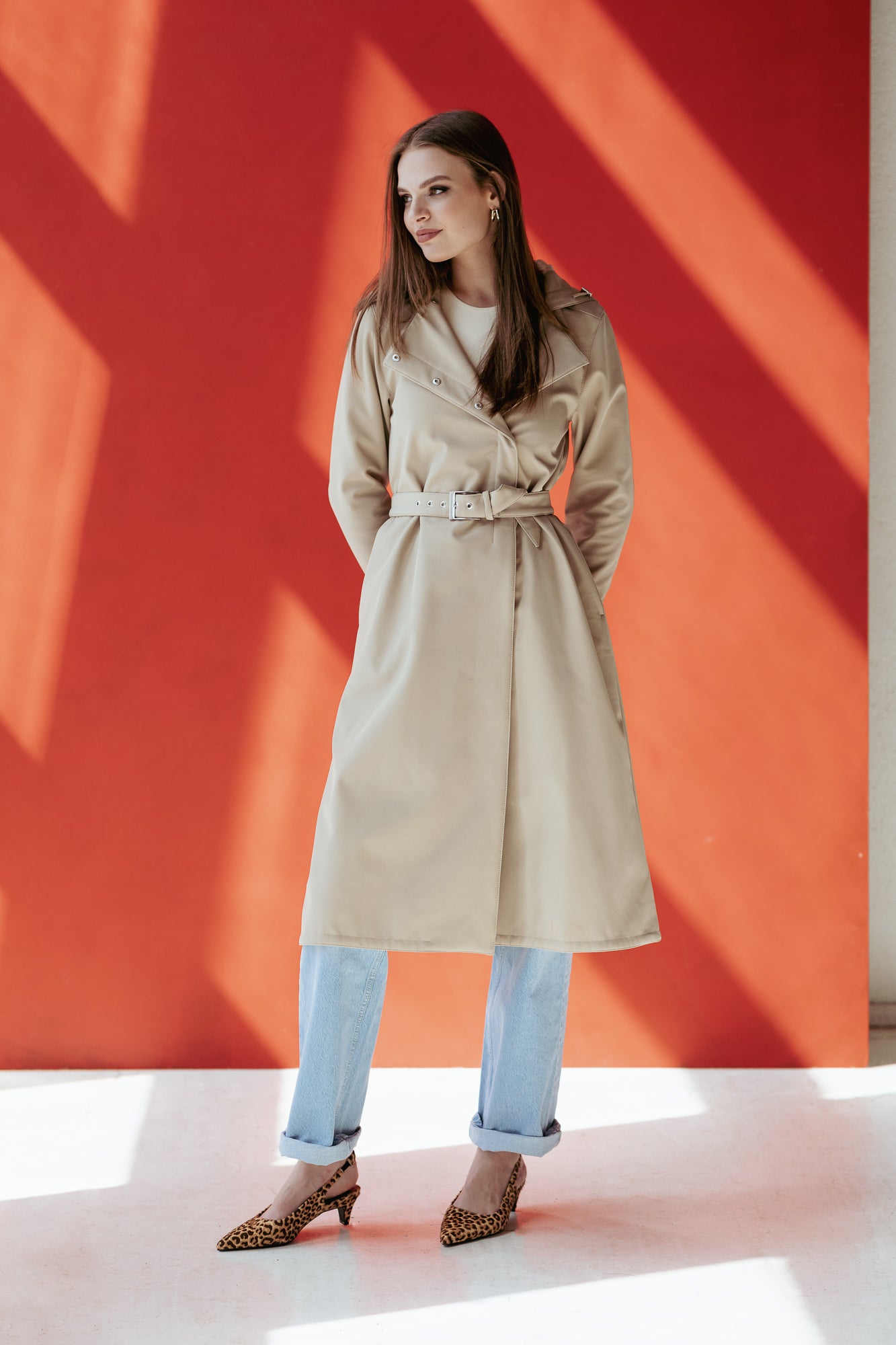 Shorter version for coat Classic Trench