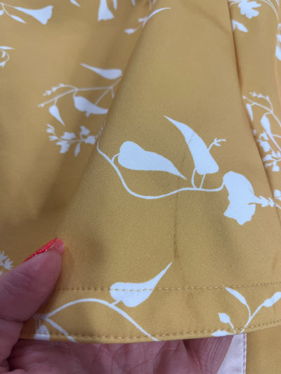'Majestic Yellow' coat in size XS petite (with imperfection)