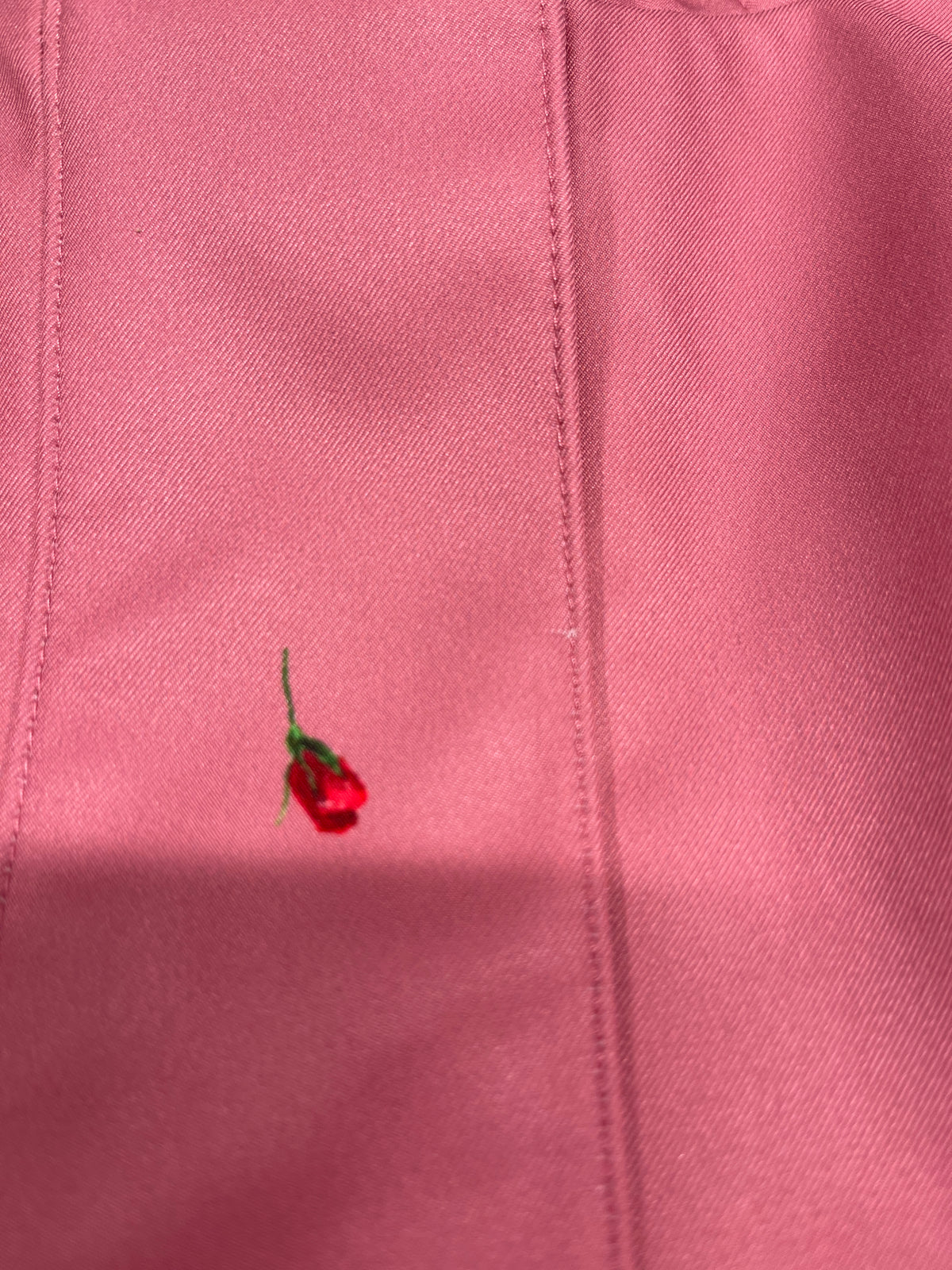 'Raspberry Sorbet' coat in size L tall (with imperfection)