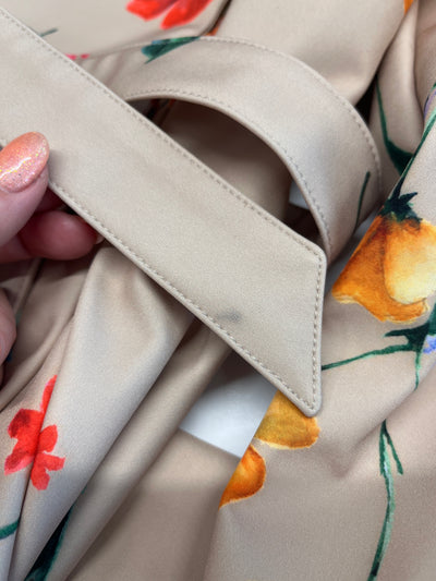 'Spring Bloom' coat in size S tall (with imperfection)