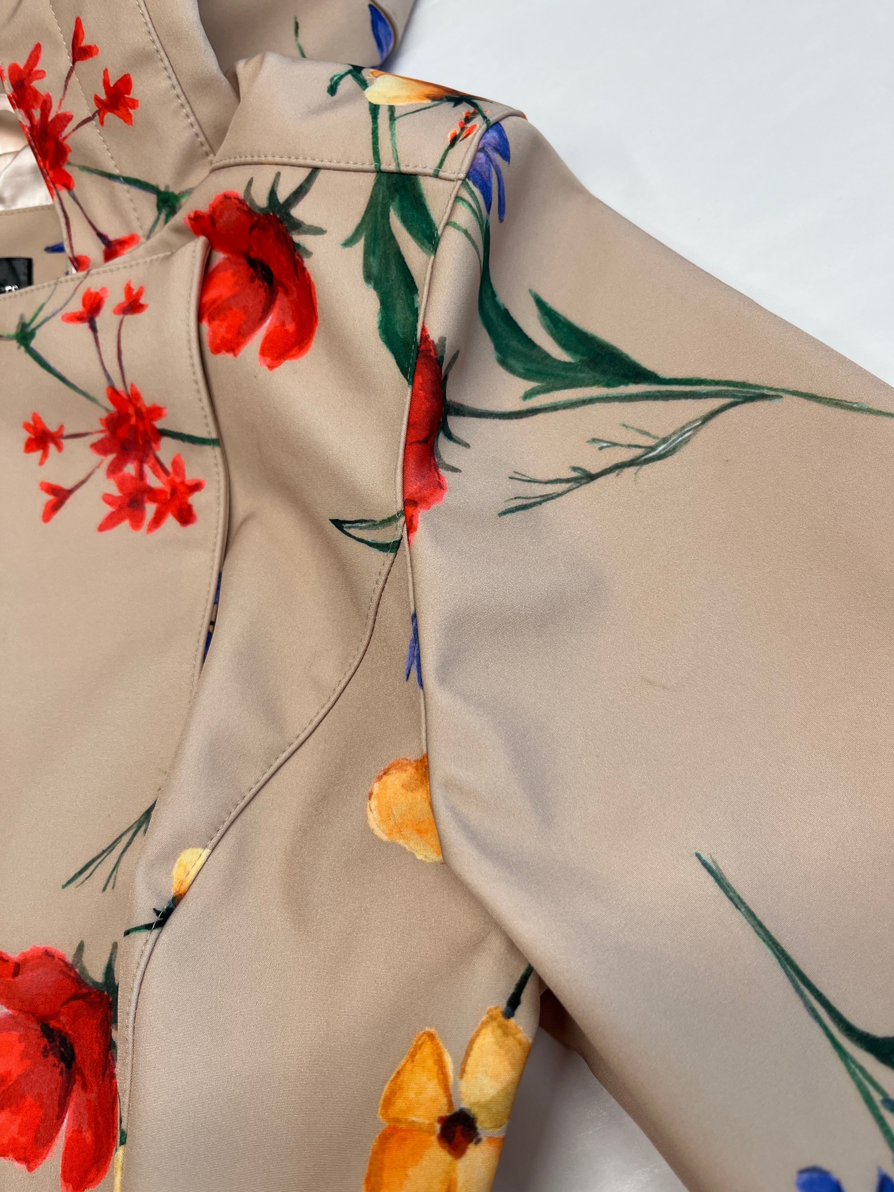 'Spring Bloom' coat in size S tall (with imperfection)