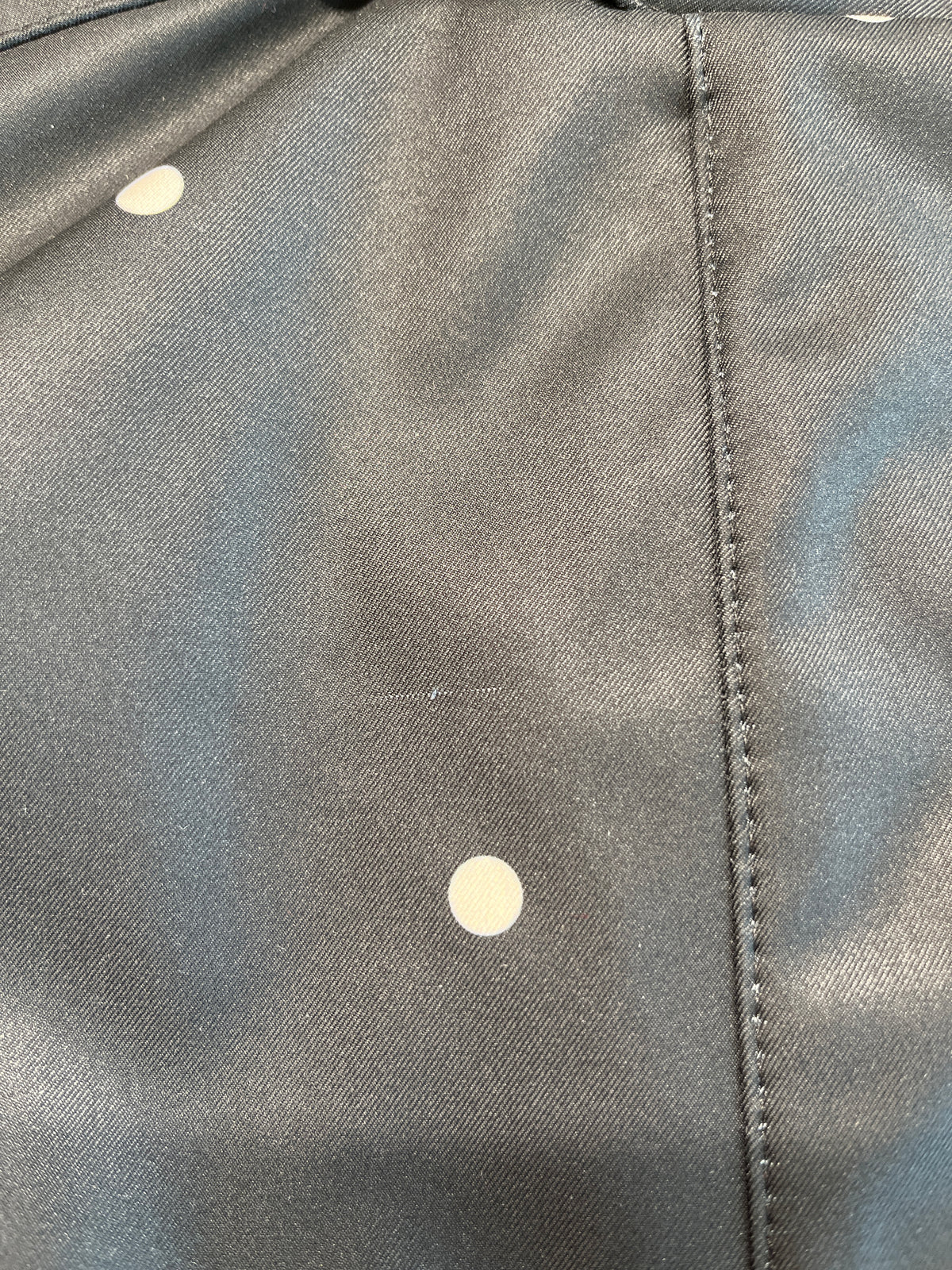'Timeless Polka Dots' coat in size S (with imperfection)
