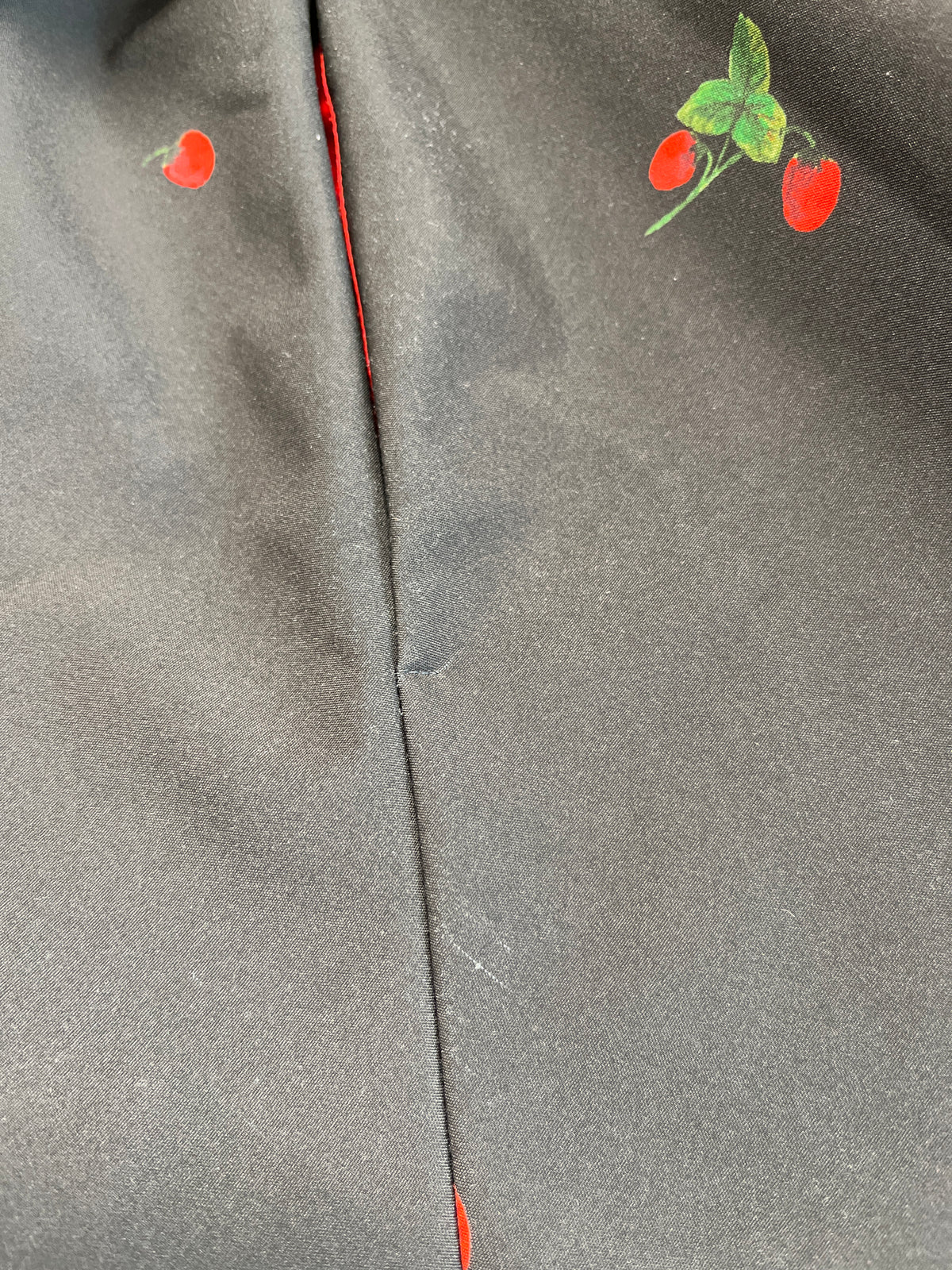 'Wild Strawberry' coat in size M petite (with imperfection)
