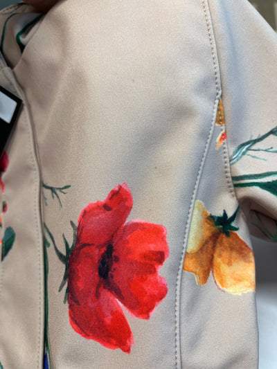 'Spring Bloom' girls coat in size 122/128 (with imperfection)