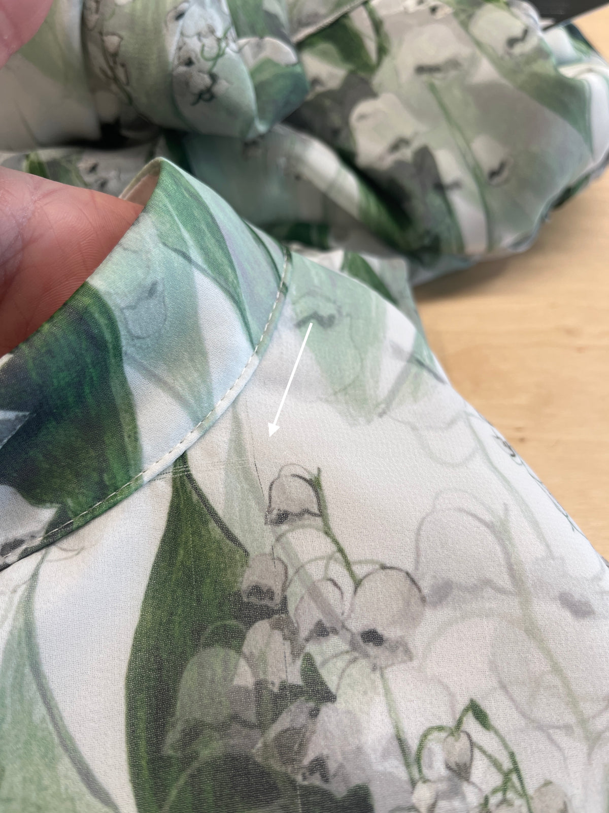 'Lily of the Valley' dress in size 34 (with imperfection)
