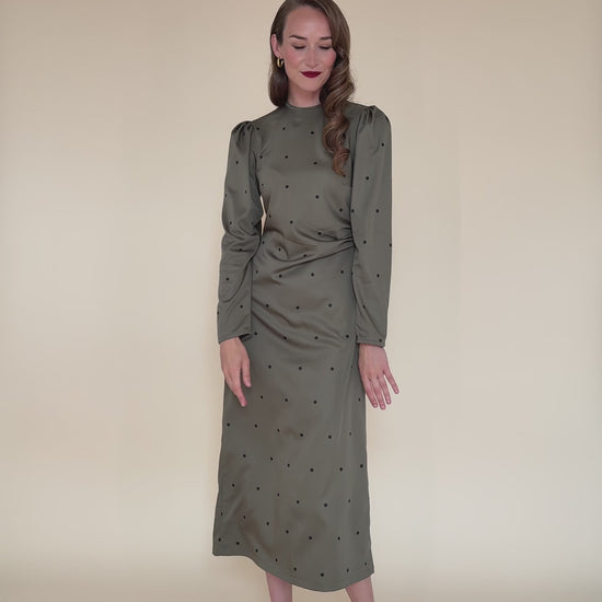 Dotted Charm dress in video