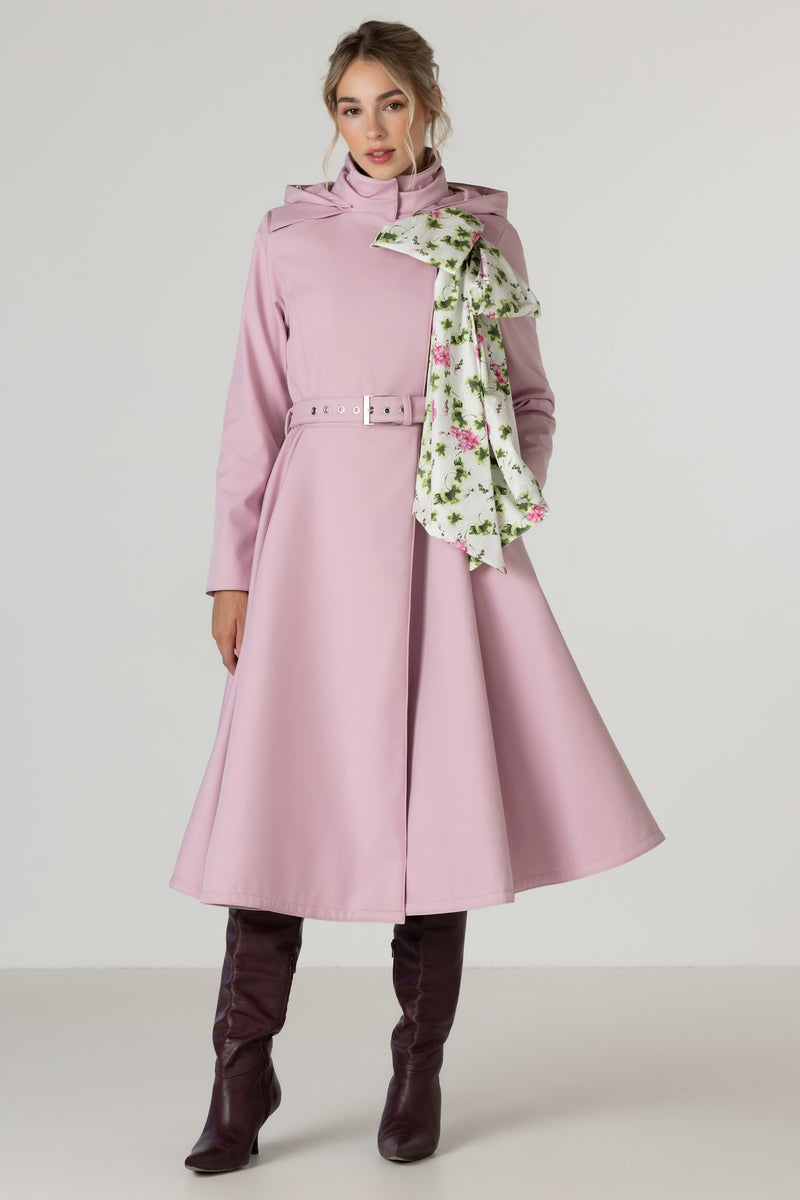 RainSisters warterproof mid-season coat Rosie Bow in catalogue video