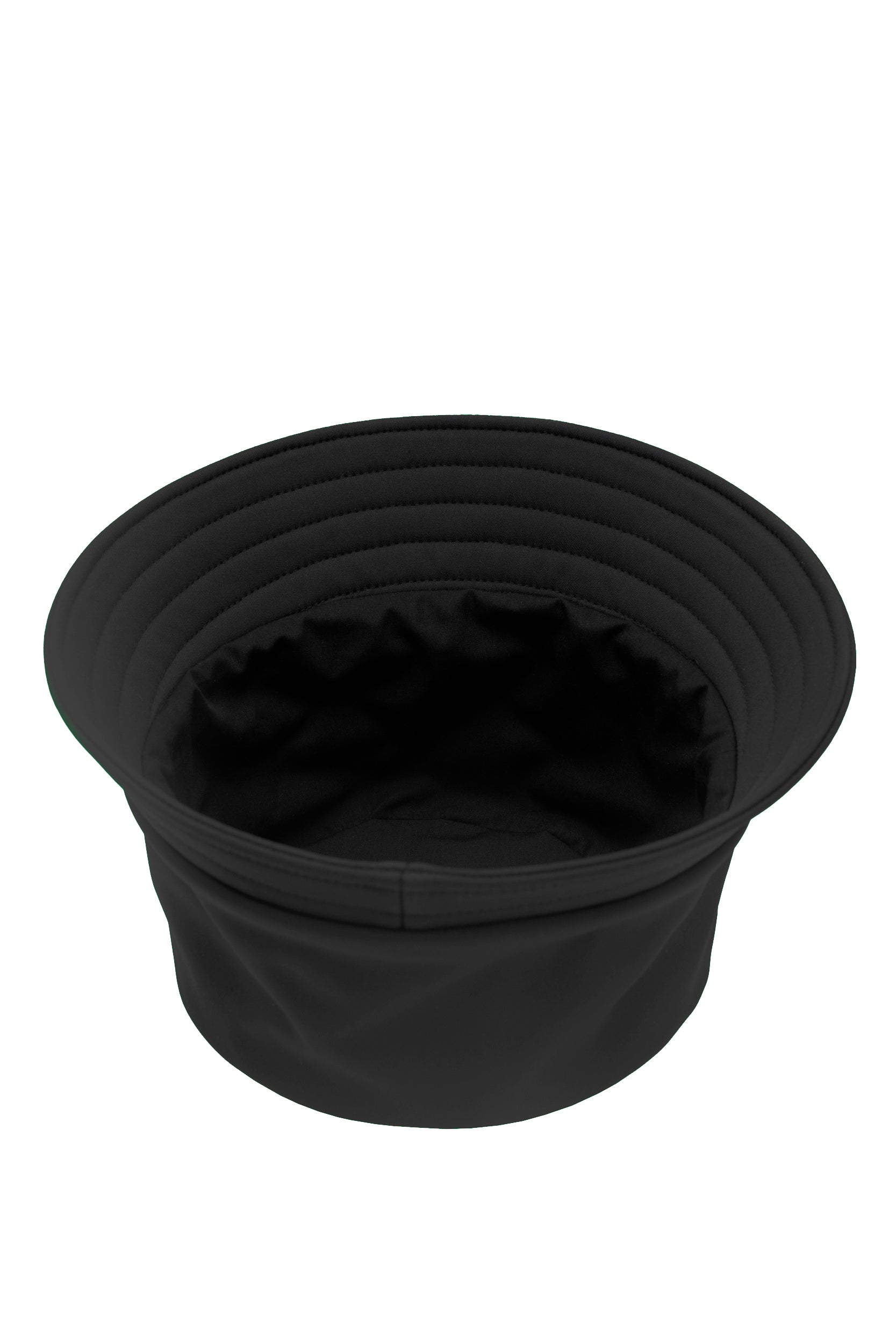 Elegant Black Bucket Hat