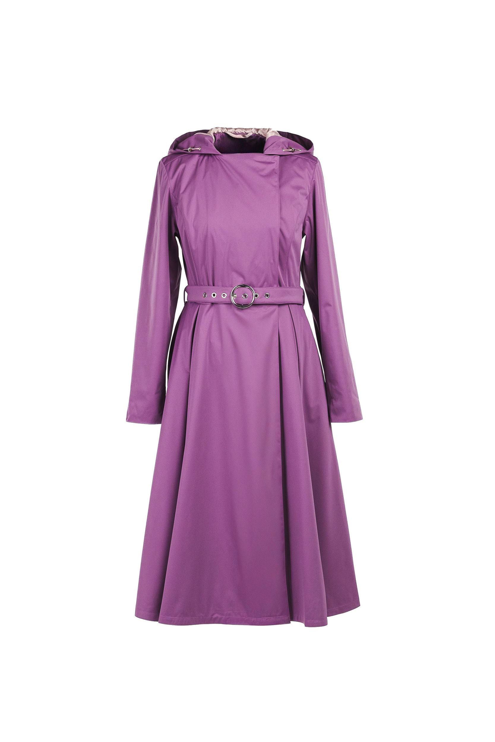 Double Breasted Trench Coat for Spring in Purple | Lavender Dusk