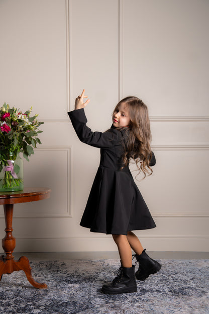 waterproof girl coat with hood