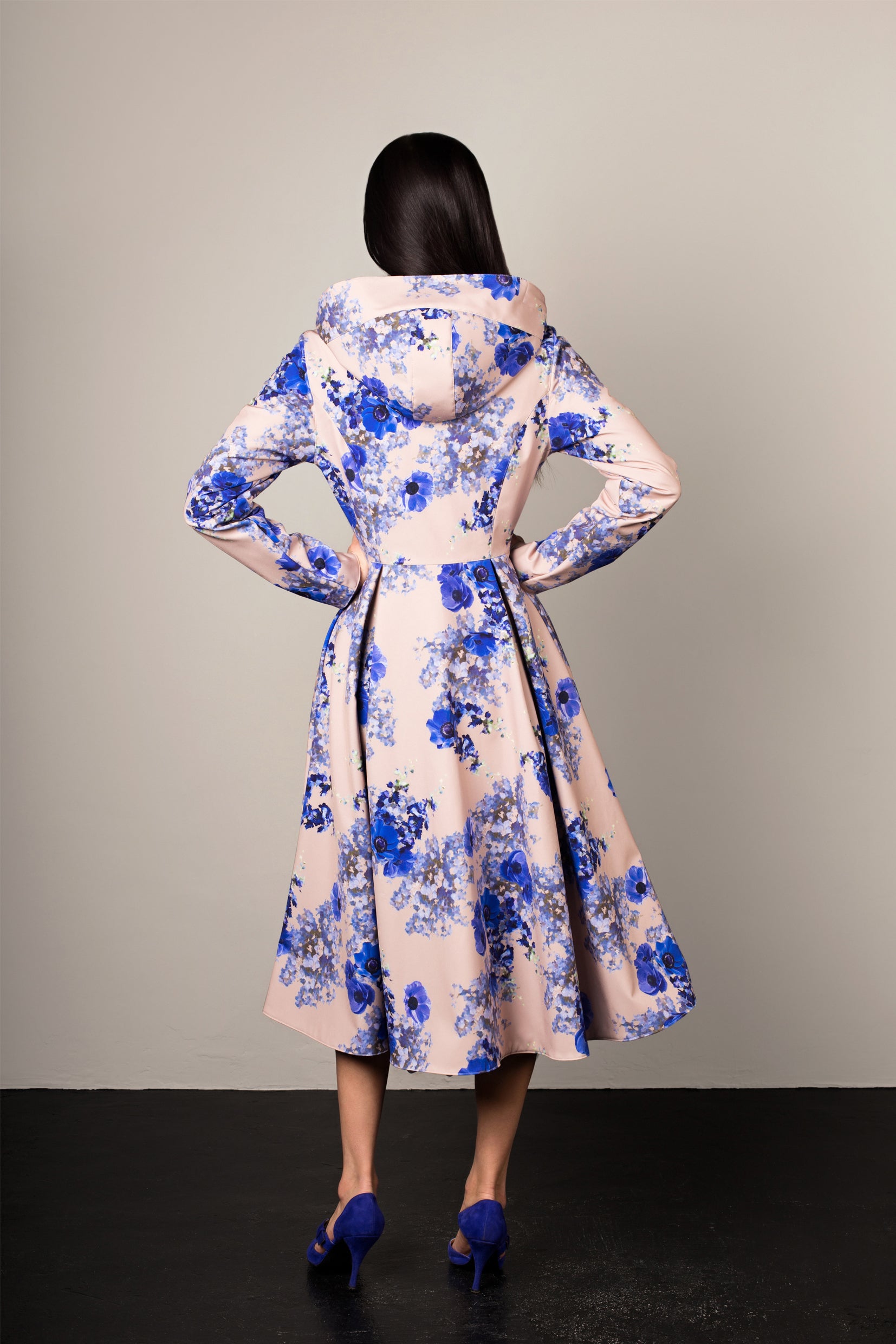 Cornflower blue coat hotsell