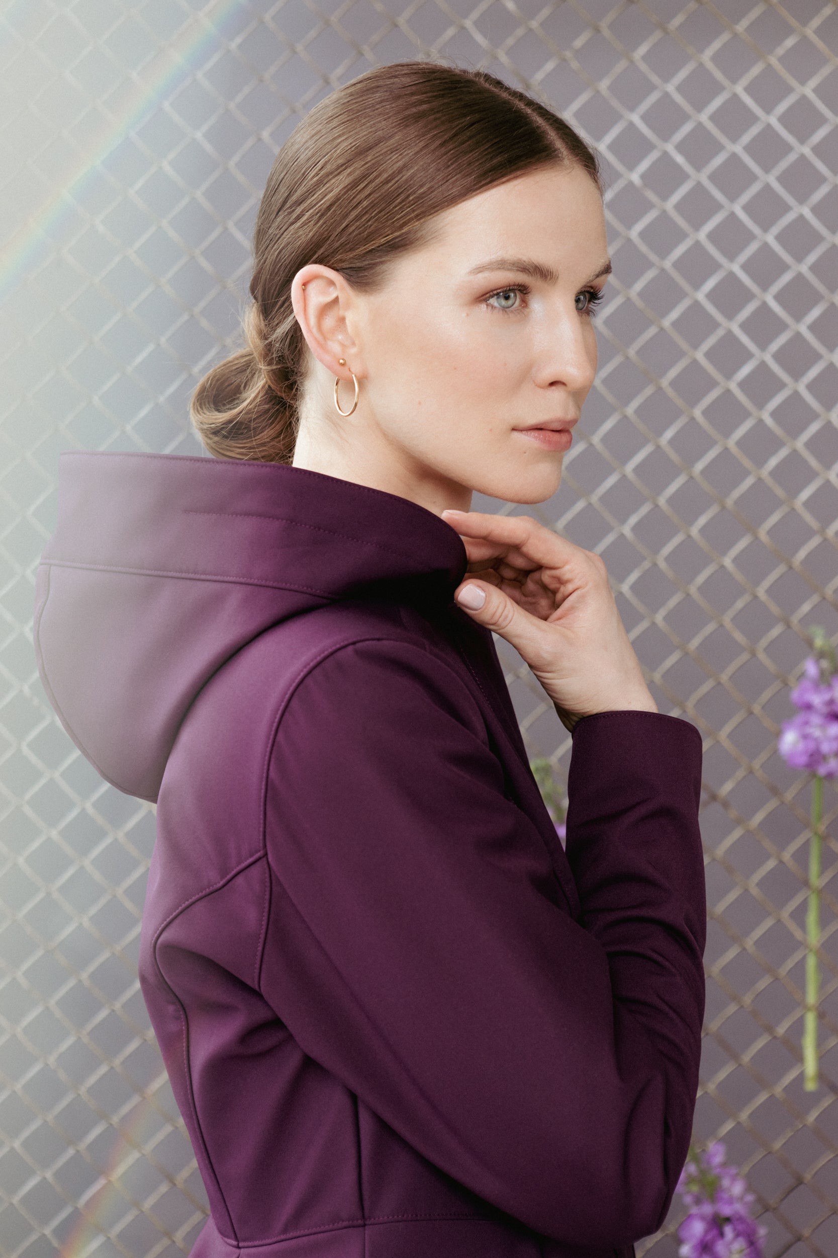 Wallis clearance purple coat