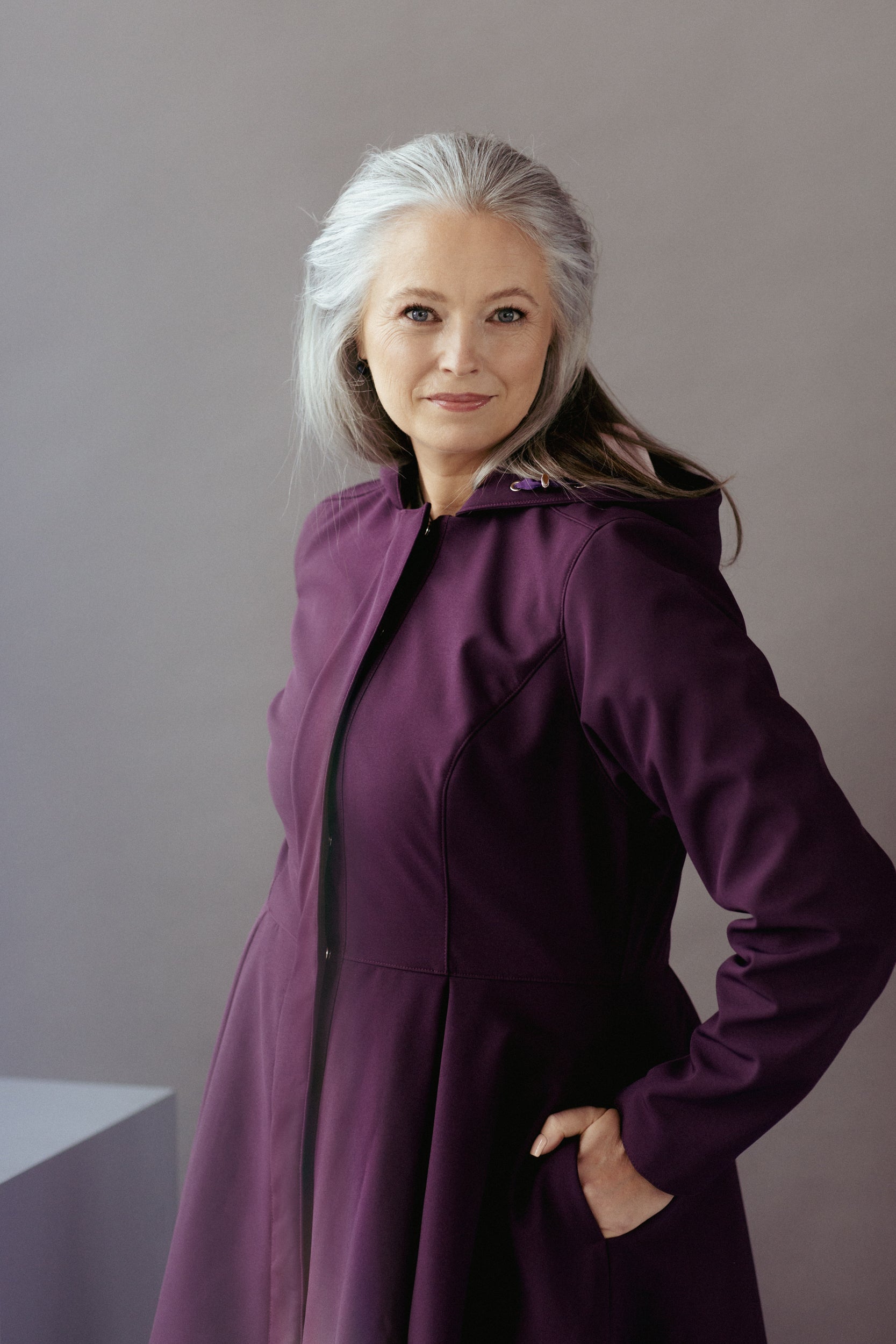 Purple coats womens sale